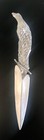 Pewter Bald Eagle Wing Bird Highly Detailed Silver Metal Letter Opener