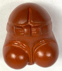 Rare Shunga Tokoname Sake Cup Okame Otafuku In Phallic   Pudenda Form