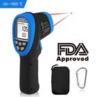 Infrared Ir Thermometer Gun Handheld -50 1500    Ds 30 1 High Temp Tester Hp-1500