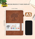 Lined Journal Notebook For Women And Men hardcover Leather Journaling Notebook F