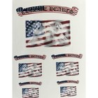 Chrome Hearts American Flag Sticker Sheet From Ch Magazine