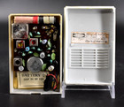 Vtg Juliette Am Solid State Pocket Transistor Radio Apr-266 Earphones Case Works