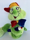 Dan Dee Caterpillar Plush Hat Glasses Bowtie Pencil Green Multicolor Soft School