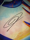 Yes Union Promo Poster 1991 Hand Signed Jon Anderson Coa 