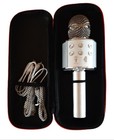 Mockins - 2 Pk Silver Wireless Bluetooth Karaoke Microphone Holiday Gift  Kids