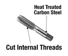 Century Drill   Tool 95114 Fractional Plug Tap  9 16-18 Nf  Steel