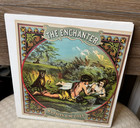 Antique The Enchanter   Tobacco Caddy Crate Label - A Hoen Litho  Virginia Rare 