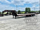 New 8 5 X 40 Gooseneck Deckover Heavy Equipment Trailer Hydraulic Dove Tail