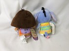 Hallmark Itty Bittys Dora The Explorer Eeyore Lot 5 Inch Stuffed Animal Toy