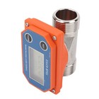 Water Flowmeter Digital Sensor Stainless Steel Acid Alkali Proof 