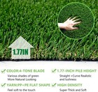 Luxurious 1 77  Thick Artificial Grass Turf For Indoor outdoor Use