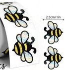 40 Pcs Holographic Glitter Bee Stickers Spring Summer High Quality Stickers