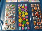 Cute And Cool Puffy Sticker Sheets You Choose manga cartoon disney hello Kitty