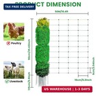 Electric Fence Netting 35 h X 164 l Portable Livestock Fence For Sheep   Poultry