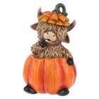 Fall Highland Cows Figurines