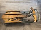 Small Decorative Snow Sled For Dolls   Bears Christmas Winter Decor Retro Style