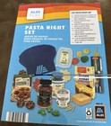Aldi Pasta Night Set 35pc Grocery Dinner Food Kids Toy Pretend Play Set New