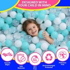 Ball Pit Balls Pack Of 100 - Bpa phthalate Free Non-toxic Crush Proof Play Pit