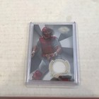 2018topps Gold Label - Johnny Bench - Mlb Legends Game-used Jersey 39 75 Rare Mt