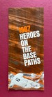 Free Ship -1967 National League Heroes On The Base Paths - Promo - Mlb Lou Brock
