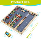 Magnetic Alphabet Maze Letter Puzzle For Fun Learning  Montessori Educational To