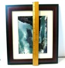 Signed Hand Colored Etching Original Print By Kathi 02 Seascape 