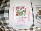 Four Vintage Flour Sacks From Ky -ohio-okla  And Kans  -great Pictures On Each  