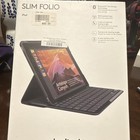 Logitech Slim Folio Bluetooth Keyboard Folio Case For Apple Ipad  Gray