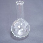 Long Neck Lab Glass  Flask Round Bottom  Flat Bottom Flask 500 Ml  Lab Glassware