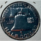 1961 Franklin Half Dollar Proof Silver Us Coin Philadelphia Mint Benjamin S113