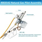 Nat Gas Water Heater Pilot Assembly Replacement For State   Kenmore 9003542