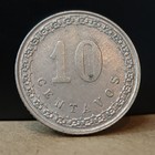1908 Paraguay 10 Centavos