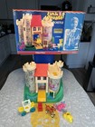 Vintage Fisher-price Little People Play Family Castle W  Original Box - 1970s