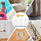 Non-slip Bathtub Stickers  24 Pcs Clear Anti Slip Shower Grip Stickers Adhesi