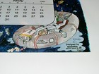Rare Vintage 1982 83  star Trek Tmp  Funny Poster calendar - 24  X 36  - Rolled