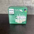 Philips Avent Natural Response Newborn 4 Glass Baby Bottles 4 Oz Each New