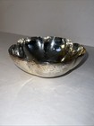Charla Ilnger Hand Wrought Silver Bowl Scalloped 6 5   