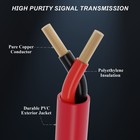 25ft Pa Speaker Cables Fat Toad  10 Pack  Quarter Inch Male Jack Pro-audio Wire