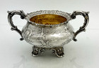 English Silver Landscape Sugar Bowl Atkins   Somersall C1827