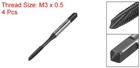 4pcs Spiral Point Thread Taps M3 X 0 5 H2 Nitride Coated Metric Screw Repair Tap