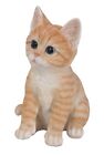 Kitten Cat Sitting Garden Statue Garden Decoration Home Decor Animal Statue