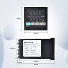 Pid Temperature Controller Kit  Cnaodun 100-240 Vac Voltage With 40da Solid Stat