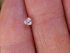 0 10ct Heart Cut Natural Diamond Nose Pin 14k Real White Gold For Women