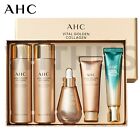 Ahc Vital Golden Collagen 5pcs Skin Care Set Eye Cream toner lotion ampoule_