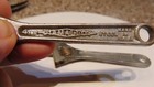 Vintage Set Of 2 Miniature Crescent Wrenches   One Is A Diamond Brand