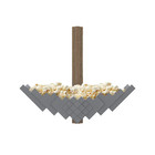 New Minecraft Movie Axe 85oz Popcorn Bucket  in Hand Ready To Ship 