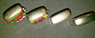 4 Shogun Warrior Robot Robocon Gumball Vending Machine Japan Lighters Nos Sku 14