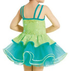 New Weissman Reach For Stars 12159 Green Ultra Sparkle Tutu Dress Xlc Xl Child