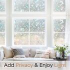 Rabbitgoo Window Film Privacy Stained Glass 3d Frosted Decoration Floral Film