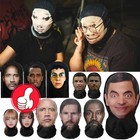 Realistic 3d Full Face Mask Cosplay Balaclava Halloween Headgear